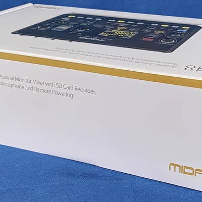 Midas DP48 Dual 48-Channel Personal Monitor Mixer with SD Recorder - 2021 - Black - NEW (1 Opened 4 Sealed Boxes) Set of 5 image 4