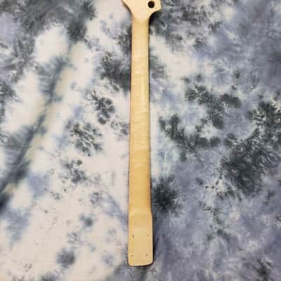 Crescent Project Bass Guitar Neck 34 inch Scale Broken Truss Rod Luthier Parts image 6