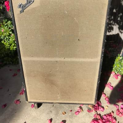 Fender Bassman Cabinet 1960's (Black) 2 x 15/Jon Sidel Collection image 1