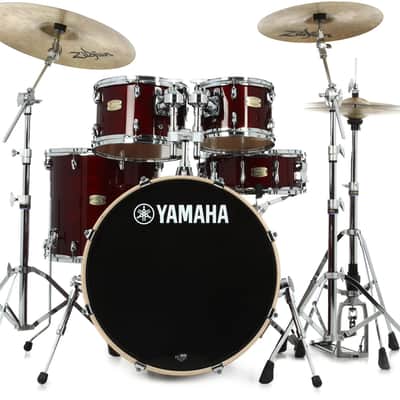 Yamaha SBP2F50 Stage Custom Birch 5-piece Shell Pack - Cranberry Red