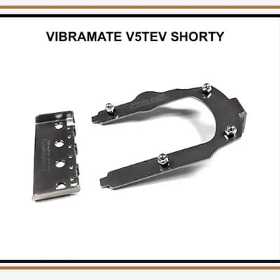 Vibramate V5-TEV-2 Shorty Mount Leaves Humbucker room With Bigsby B5 to Your 4 hole Ashtray bridge Telecaster image 1