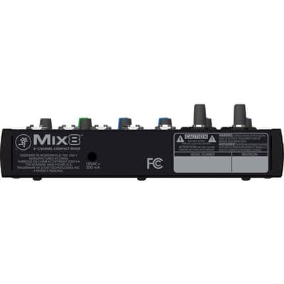 Mackie Mix8 8-channel Compact Mixer with Gator Mixer Bag image 4