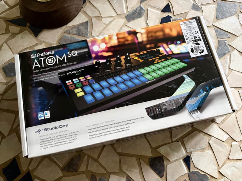PreSonus Atom SQ MIDI Keyboard Controller 2020 - Black image 1