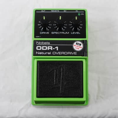 Used Nobels ODR-1 Natural Overdrive Guitar Effects Pedal w/ Bass Cut Switch image 1