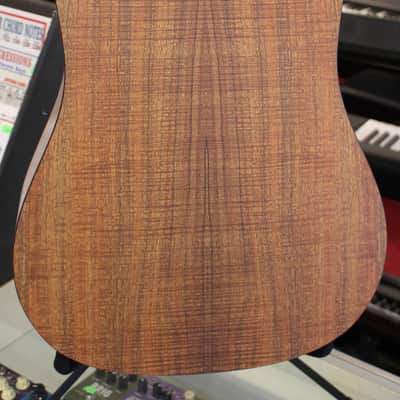 Martin X-Series DX-1E Koa Dreadnought Acoustic Electric Guitar Natural w/Soft Case image 3
