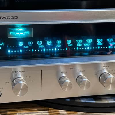 Kenwood KR-5400 Vintage AM/FM Stereo Receiver LED Upgrade Tested Working image 4
