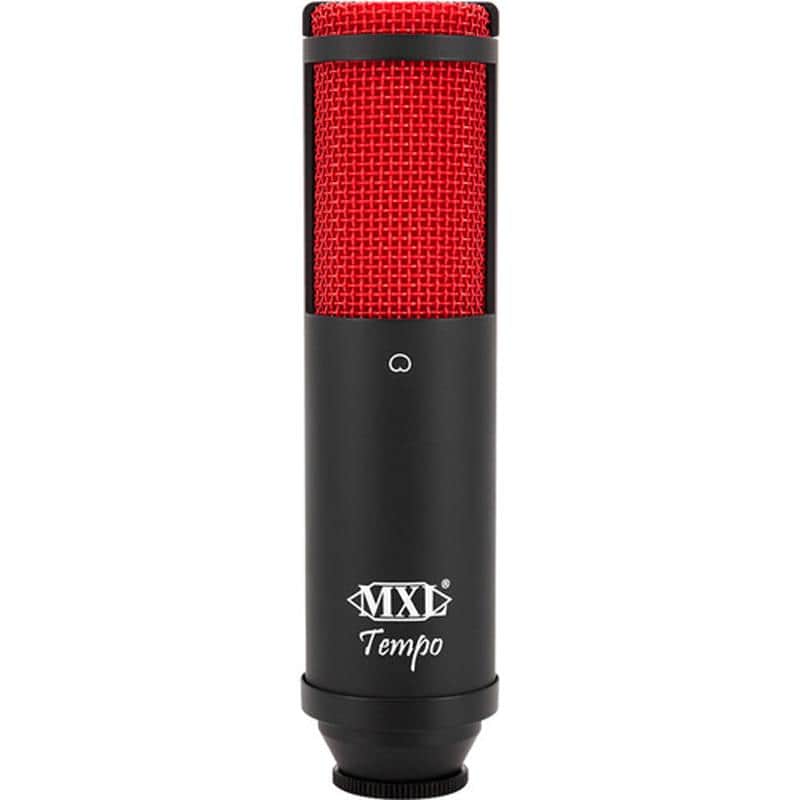 MXL Tempo USB Condenser Microphone - Black w/Red Grille image 1