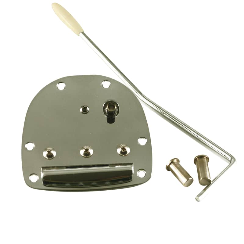 WD Tremolo For Fender Jazzmaster Or Jaguar Chrome Tremolo w/ Arm (No Bridge) image 1