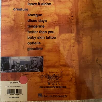 Immagine Moist - Creatures - Guitar Tab / Tablature Book - 2