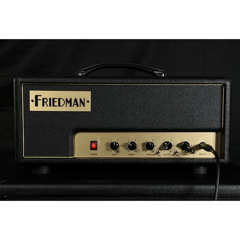 Friedman Modified PT-20 "Pink Taco" 20-Watt Guitar Amp Head - Black image 1