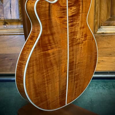 Takamine  TSP178ACK N 2019 -Flame Koa/ Thinline/ Arched Top/ W Pickup image 14