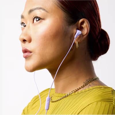 Skullcandy Set USB-C Wired In-Ear Earbud - Purple Preppy Summer image 4