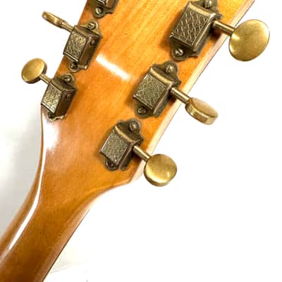 Kay electric guitar with gold hardware and flame maple body K300 K-300 speed bump 1955 - Tiger maple image 6