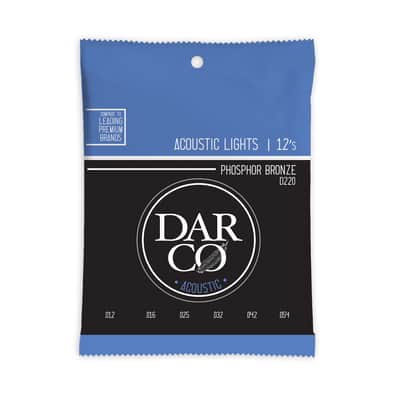 Martin D220 Darco Phosphor Bronze Acoustic Guitar Strings - Light (.12 - .54)