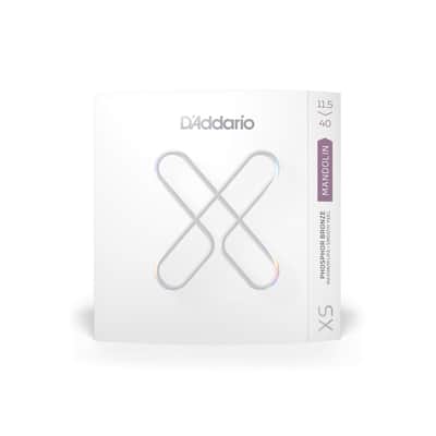 D'Addario XS 11.5-40 Medium Coated Phosphor Bronze Mandolin Strings - XSM11540 image 2