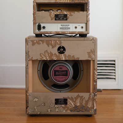 Benson Amps Monarch 15 Watt Head and 1x12 Cabinet Mini Stack and Dizzy Bird Custom Wrap image 4