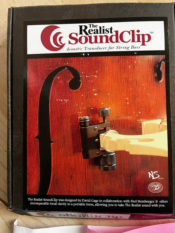 The Realist SoundClip Acoustic Bass Pickup 2015 image 1