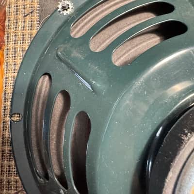 Jensen C10R Vintage Ceramic 10" 25-Watt 8ohm Guitar Speaker 2010s - Green image 5