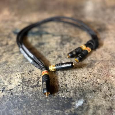 Kimber Kable Hero 2’ RCA interconnect cables - Black/Gold image 4