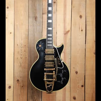 2008 Gibson Custom Shop Jimmy Page Les Paul Custom w/ Bigsby - VOS Ebony image 6