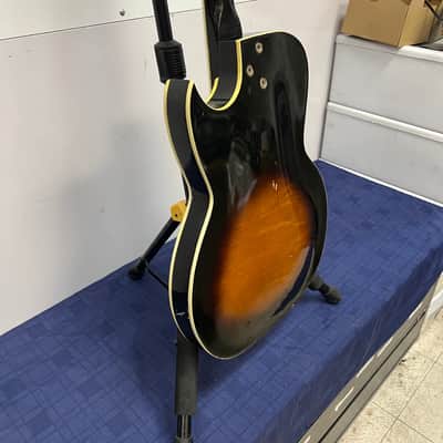 Vintage 1960 Kay Truetone 573 Speed Demon Hollow Body Electric Guitar with Case image 25