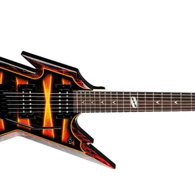 Dean Razorback DB Floyd Bumblebee Firefly 6-String Guitar Package image 2