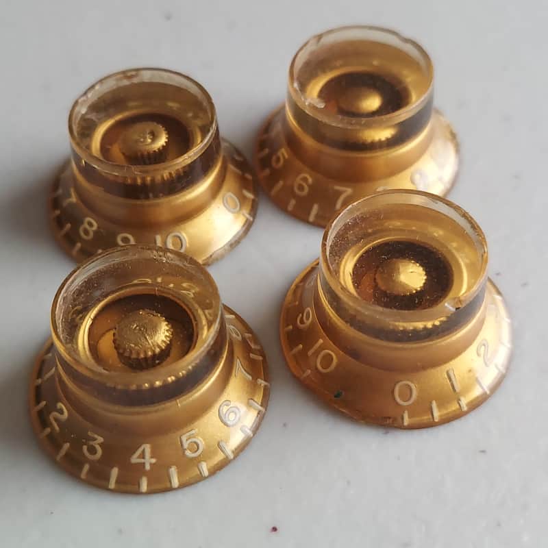 1960's Gibson Reflector Knobs (K-220) image 1