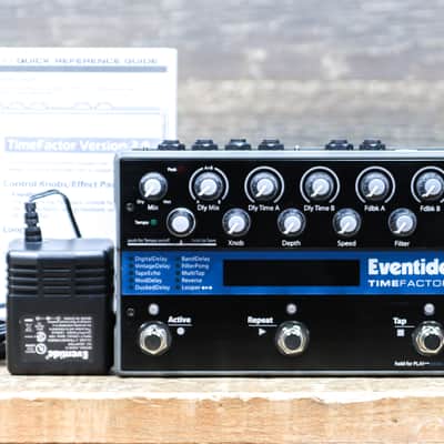 Eventide TimeFactor Nine Dual Delay & Looper Guitar Effect Pedal w/Box #TF-15409 image 7