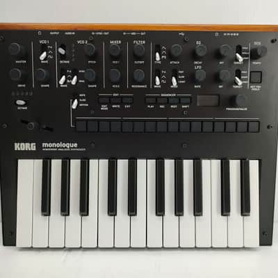 Korg Monologue Monophonic Analog Synthesizer 2016 - Present - Black image 1