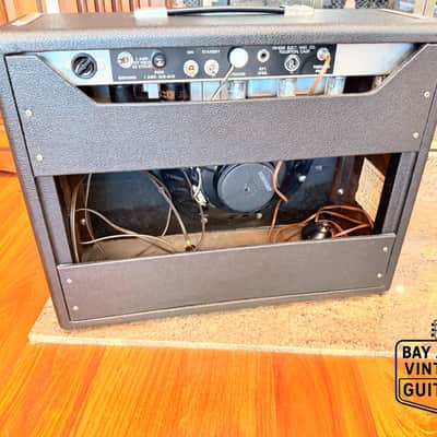 1964 Fender Deluxe Amp AB763 Blackface Combo Amp: All Original | Oxford Speaker | Near Mint! image 5