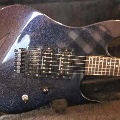 Kramer Nightswan Black/Purple flake sparkle OHSC image 9