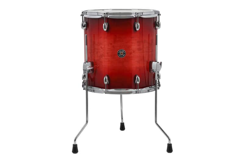 Gretsch GR814.284 CC2-1414F-GCB Floor Tom Catalina Club 14" x 14" Gloss Crimson Burst image 1