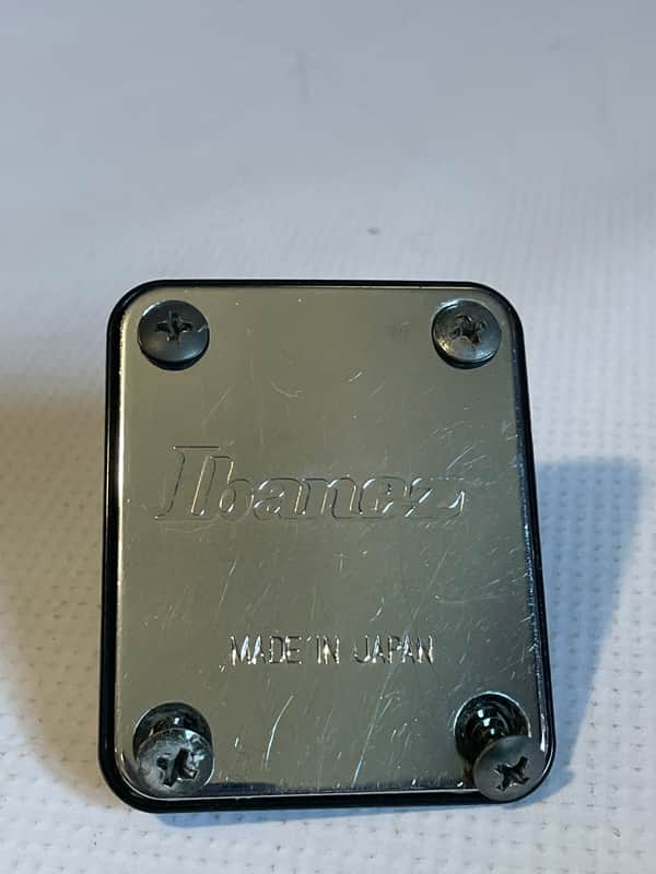 1990's Made in Japan Ibanez 440s S Series Guitar Chrome Neckplate Neck Plate image 1