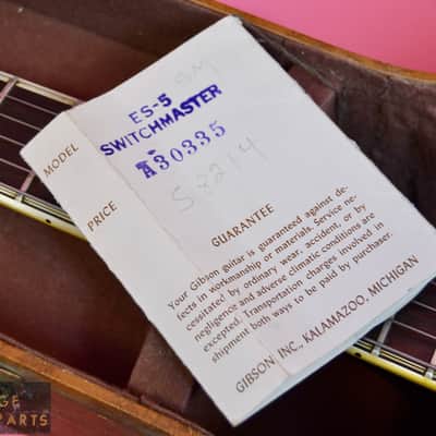 Vintage Gibson 1959 Switchmaster ES-5 Archtop, Original Finish, Killer and Rare Player! image 7