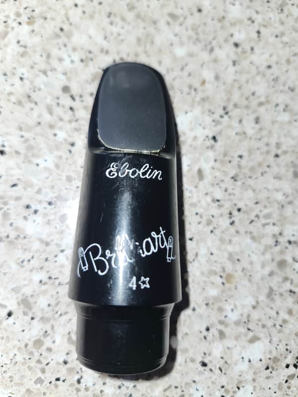 Brilhart Ebolin 4 alto sax mouthpiece 2000s - Black image 1