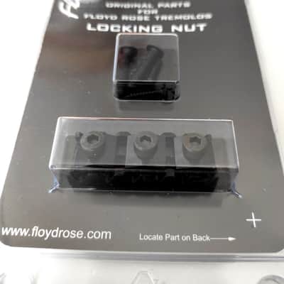 Locking Nut R2 Floyd Rose Original Schaller Black image 2