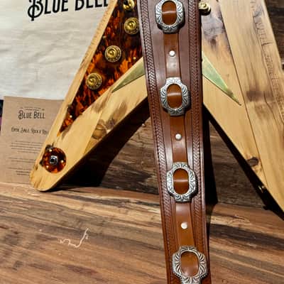 Blue Bell Straps LEMMY DARK COFFEE (Hand Made Exclusive for Al’s Music Factory) image 6