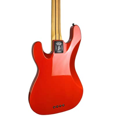 Schecter USA Custom Shop Michael Anthony Signature Bass 2016 - Handsigned - Inferno Orange image 5
