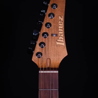 Ibanez AZ22S1F Flame Top Electric, Transparent Turquiose Burst image 9