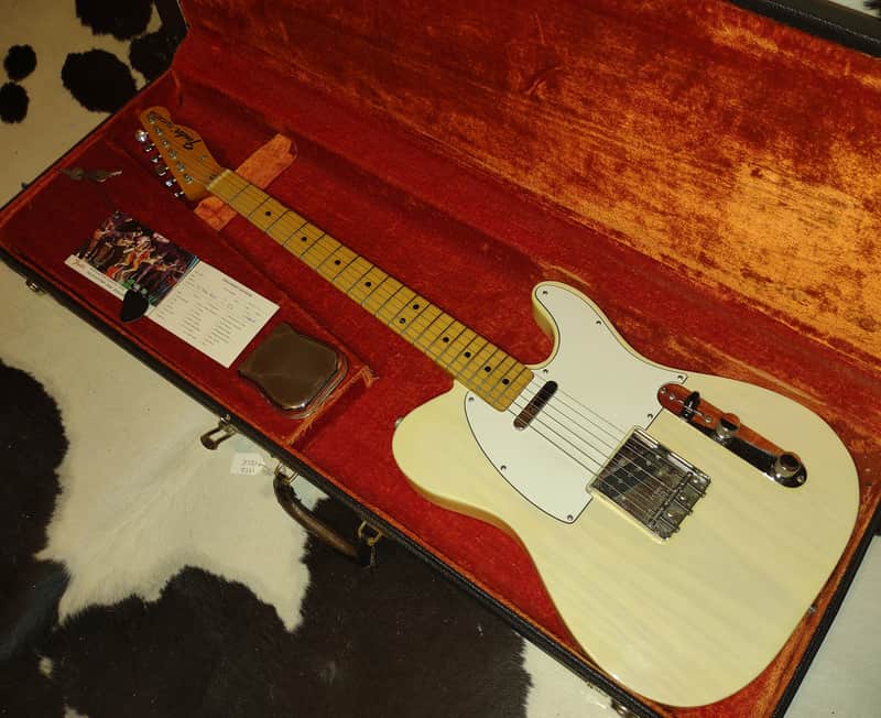 1972 Fender Telecaster- Blonde Finish-Maple Neck w/Case Hang Tags & Keys! image 1