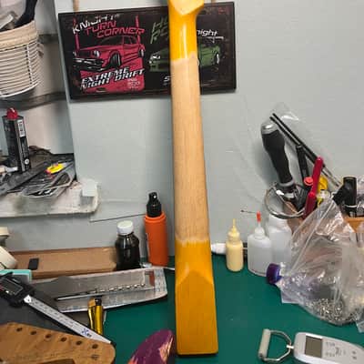 TELE Guitar Neck Relic Guitar Neck Handmade image 1