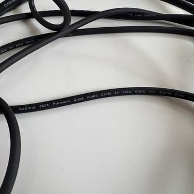 2x 10 ft Yorkville 1/4” TRS to TRS Cable image 2