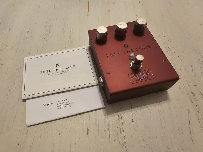 Free The Tone Fire Mist Overdrive Distortion Clean Boost image 1