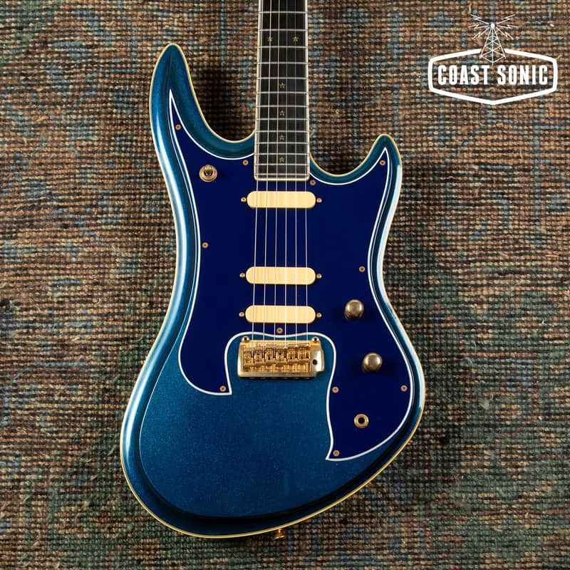 1994 Guyatone Sharp 5 LG-2100M Reissue Made in Japan w/original case image 1