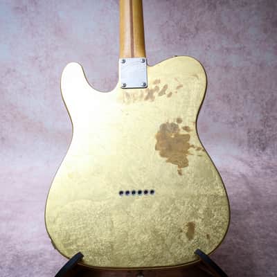FENDER CIJ Hellecasters Limited Edition Will Ray "JAZZ-A-CASTER" Telecaster "Gold Foil Leaf + Maple" (1997) image 15