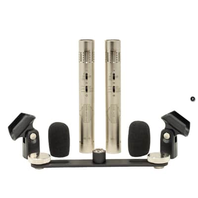 Sontronics STC-1S - Matched Stereo Pair of Condenser Microphones, Silver image 1