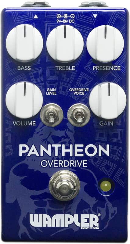 Wampler Pantheon Overdrive Guitar Effects Pedal image 1