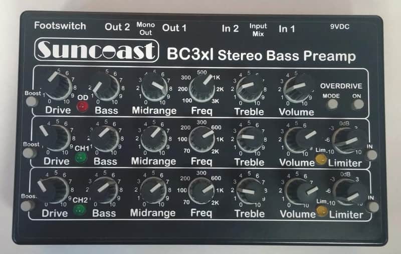Suncoast BC-3 XL Stereo Bass Preamp *Designed with Billy Sheehan image 1