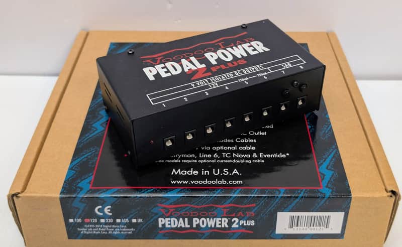 Voodoo Lab Pedal Power 2 Plus 2010s - Black image 1