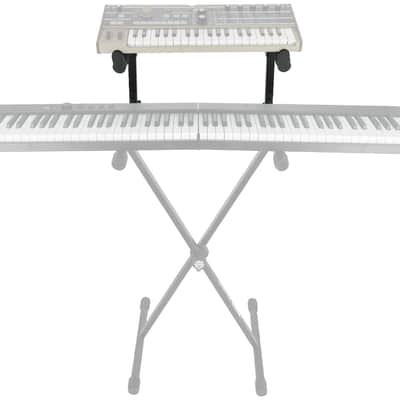 Quik Lok QLX-3 2nd Tier Add-On for Keyboard X Stand w/30mm Steel Tubing - Black image 6